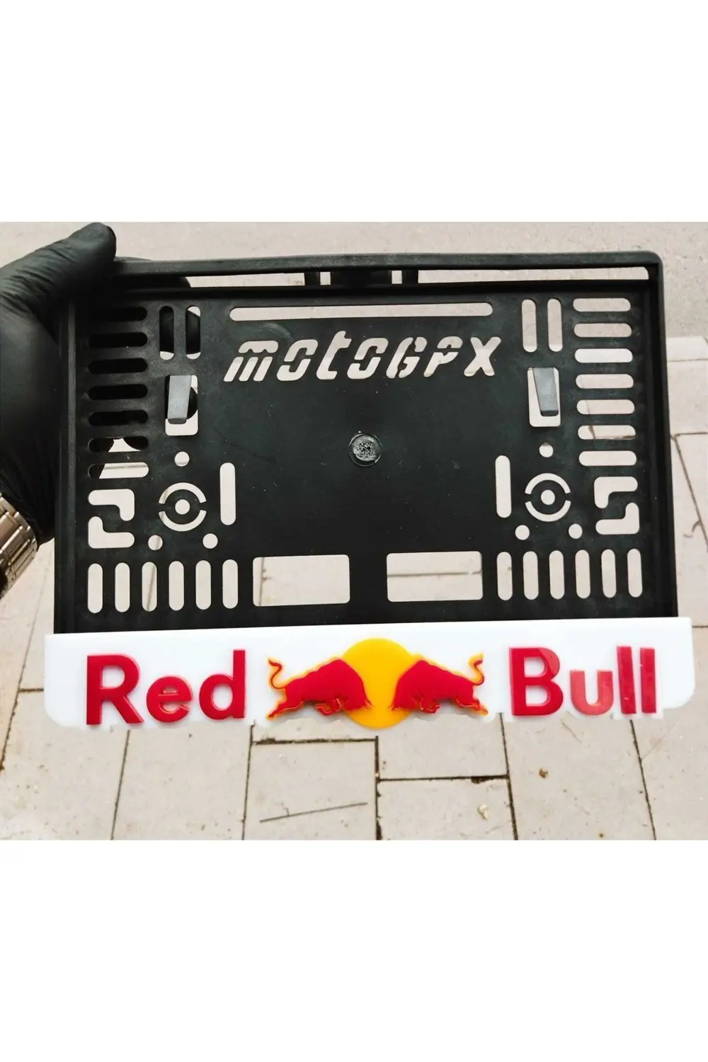 Motor Plakalık Red Bull Takmatik Pleksi 3d Kabartma Lazer Kesim U