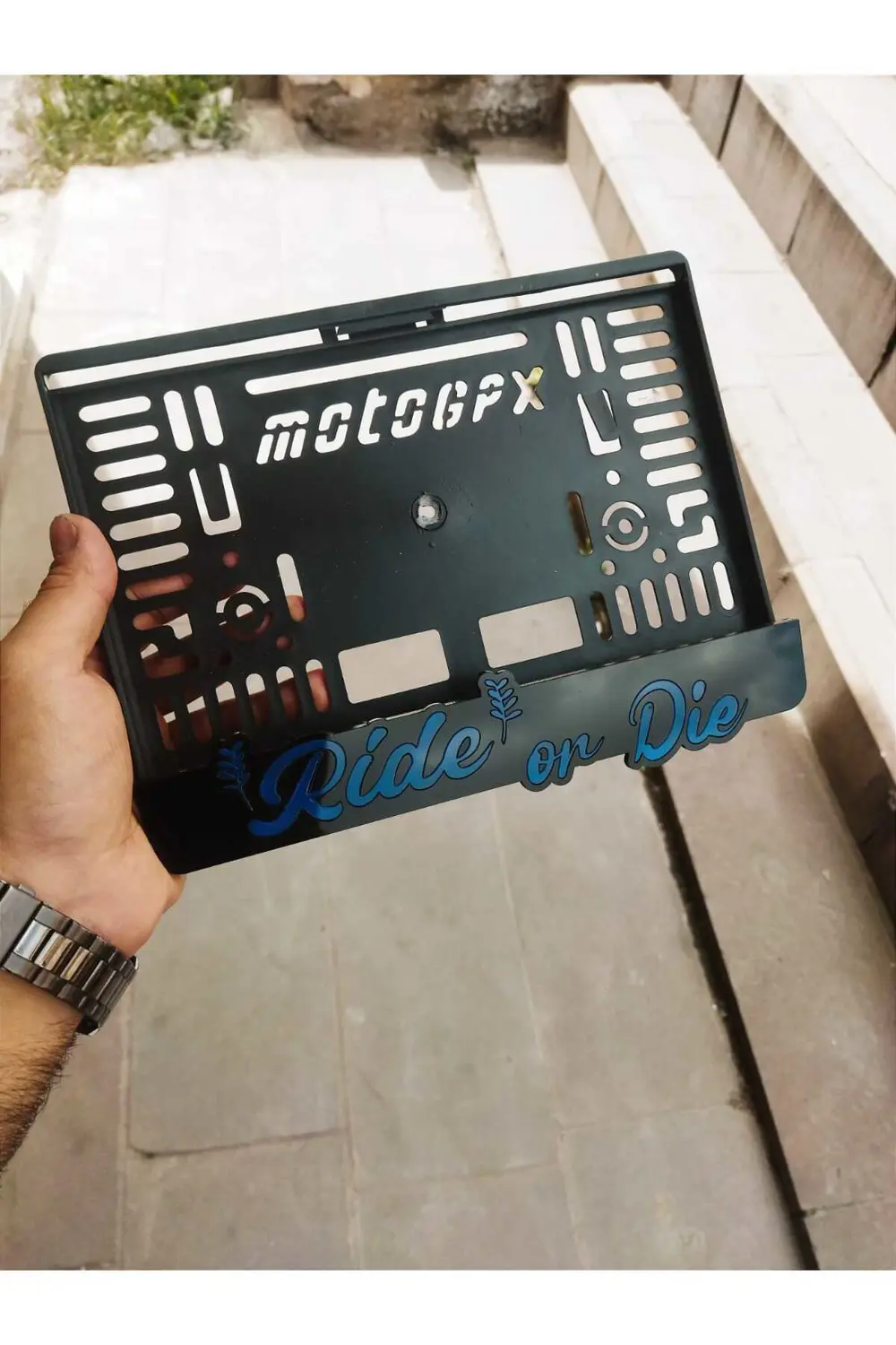 Motor Plakalık 'sür Yada Öl' Takmatik Lazer Kesim Pleksi ( 1 Adet