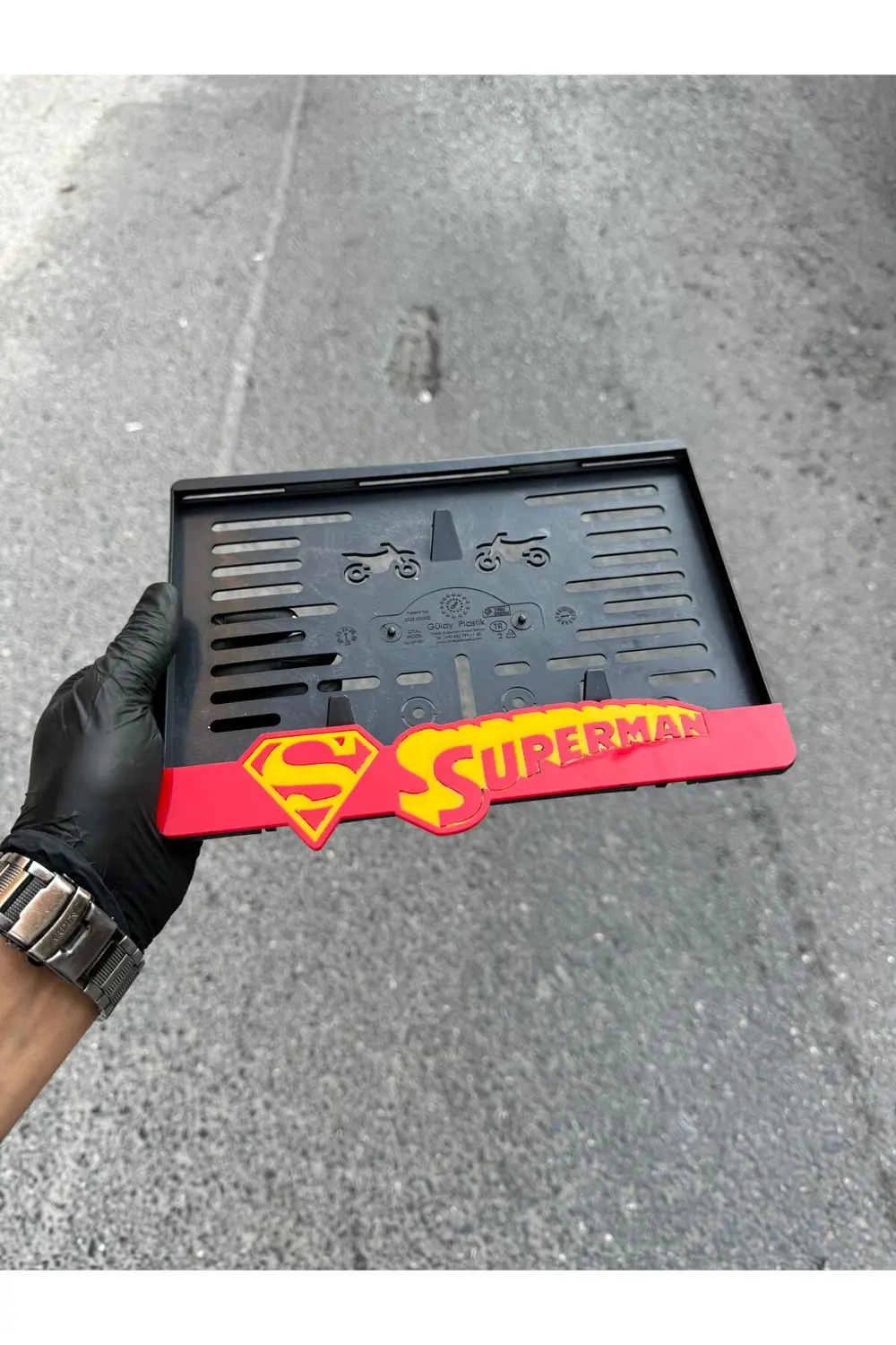 Motor Pleksi Plakalık Özel Tasarım