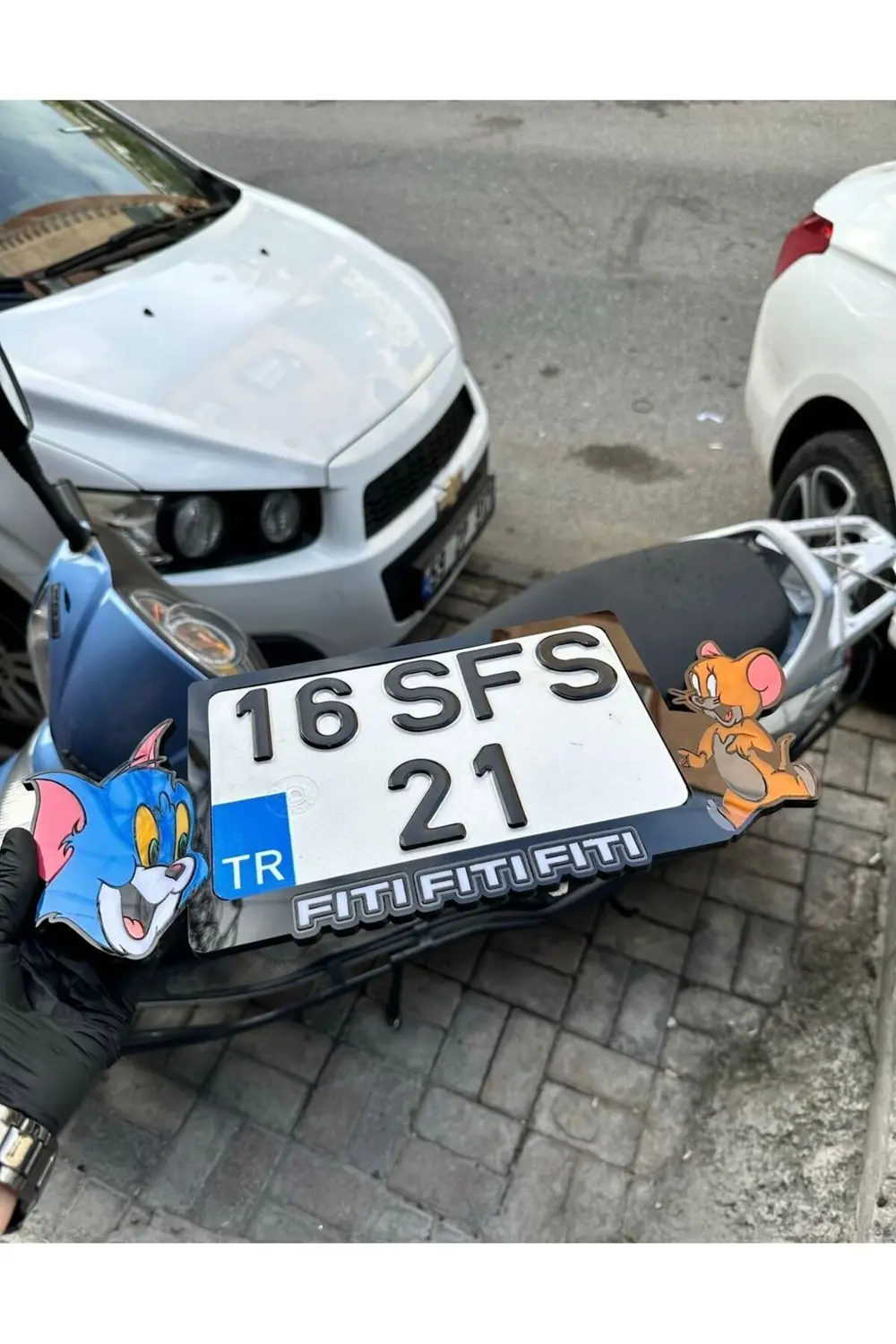 Motor Pleksi Plakalık ÖZEL TASARIM