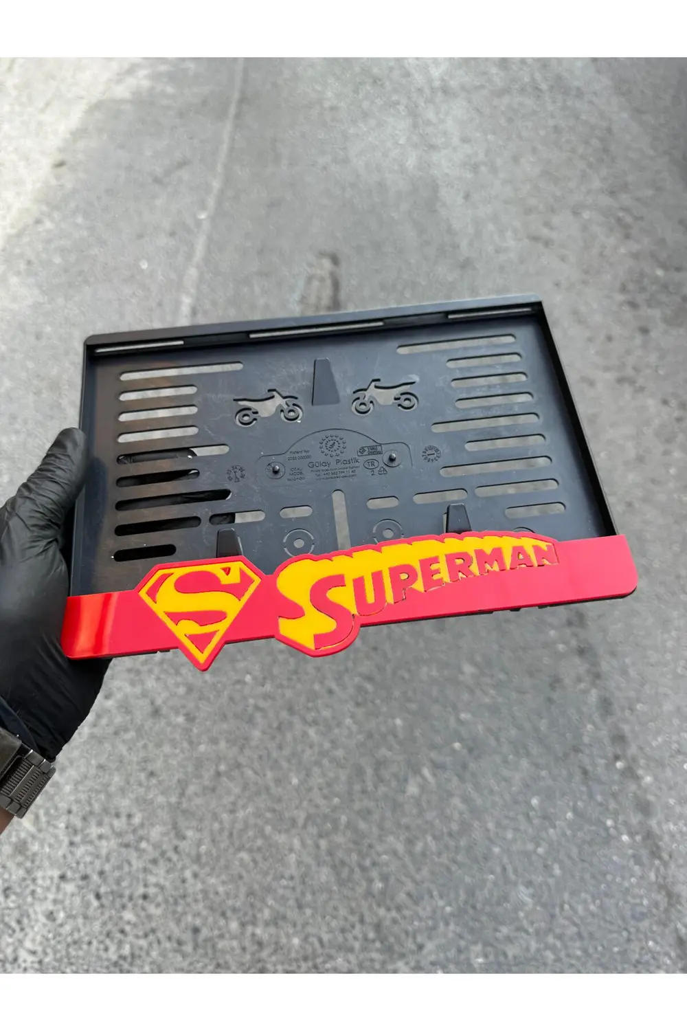 Motor Pleksi Plakalık Özel Tasarım