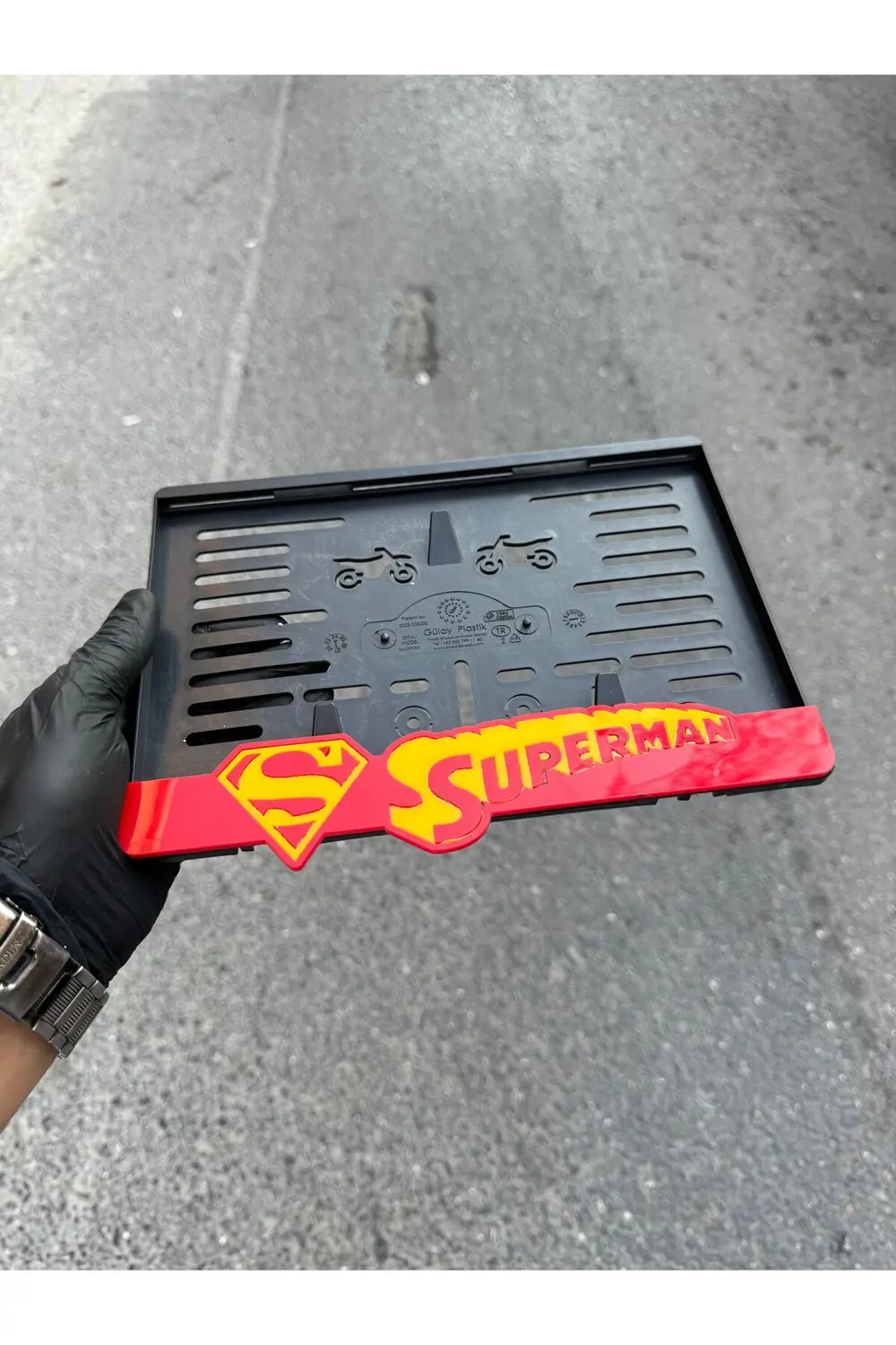 Motor Pleksi Plakalık Özel Tasarım
