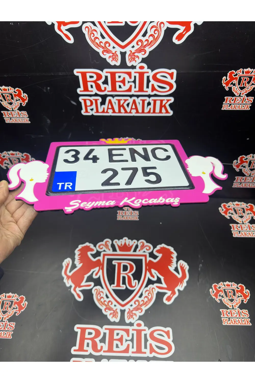 Motor Pleksi Plakalık ÖZEL TASARIM