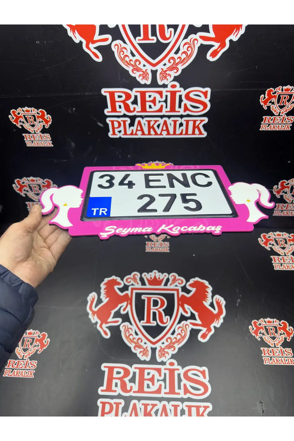 Motor Pleksi Plakalık ÖZEL TASARIM
