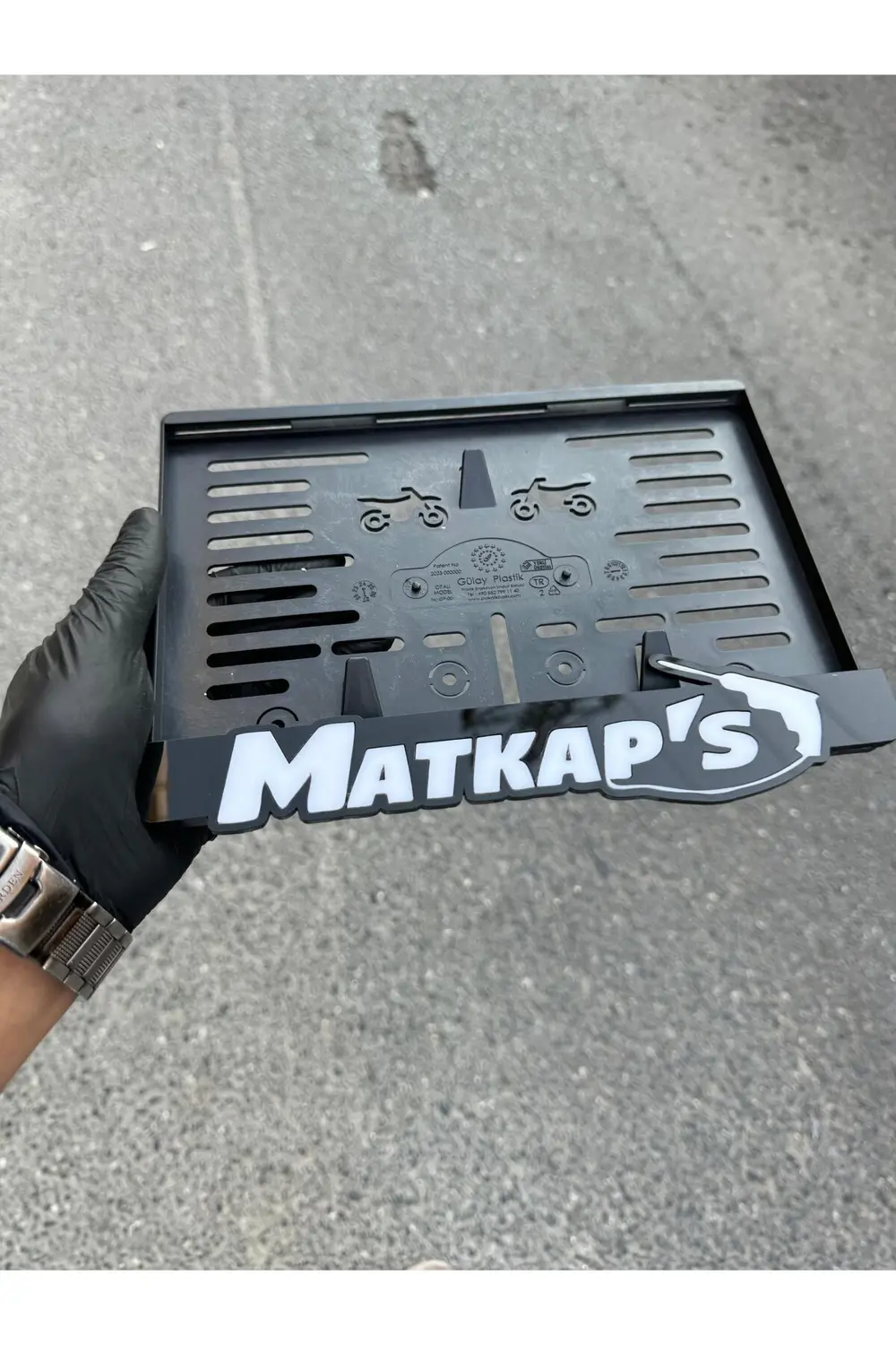 Motor Pleksi Plakalık Uyumlu