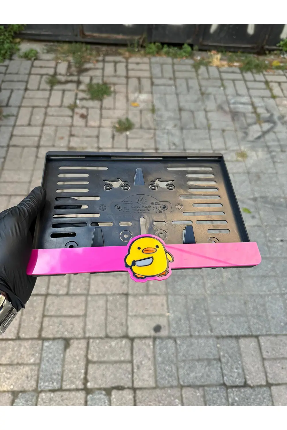 Motor Pleksi Plakalık Uyumlu