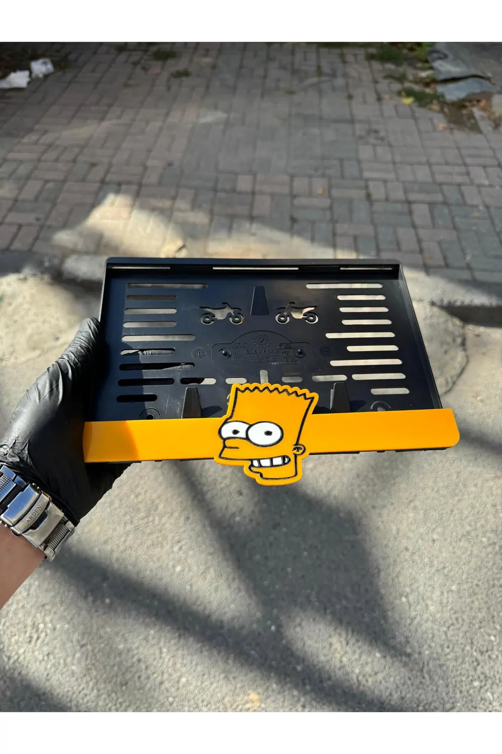 Motor Pleksi Plakalık Uyumlu