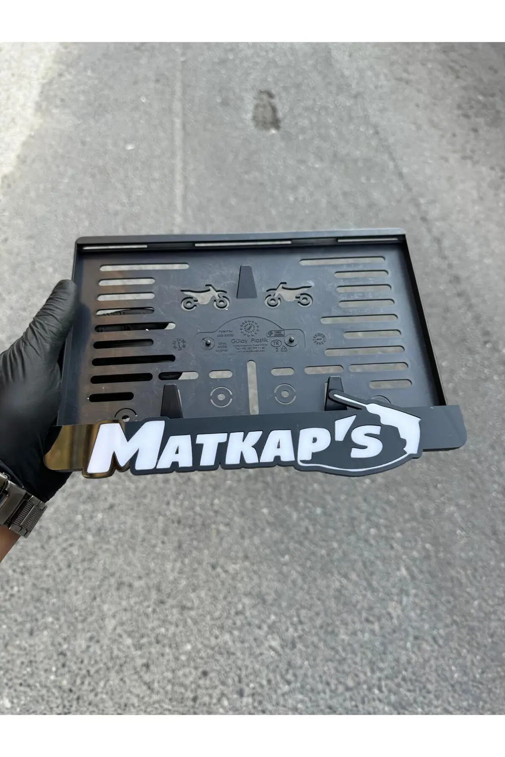 Motor Pleksi Plakalık Uyumlu