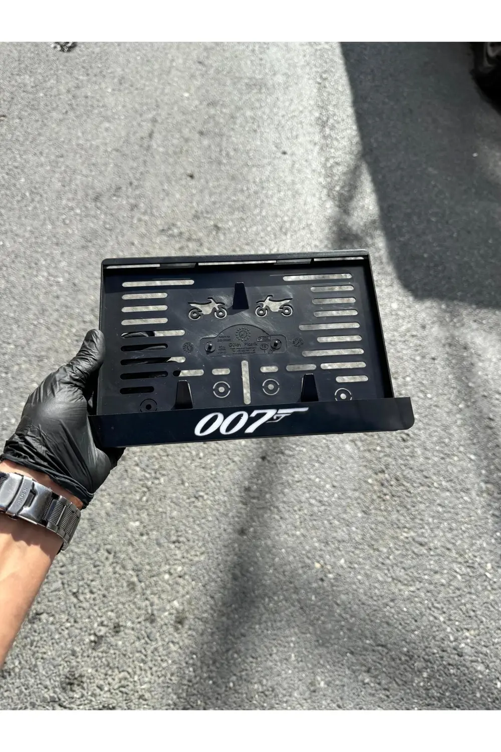 Motor Pleksi Plakalık Uyumlu
