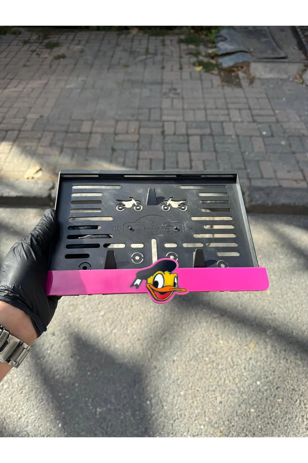 Motor Pleksi Plakalık Uyumlu