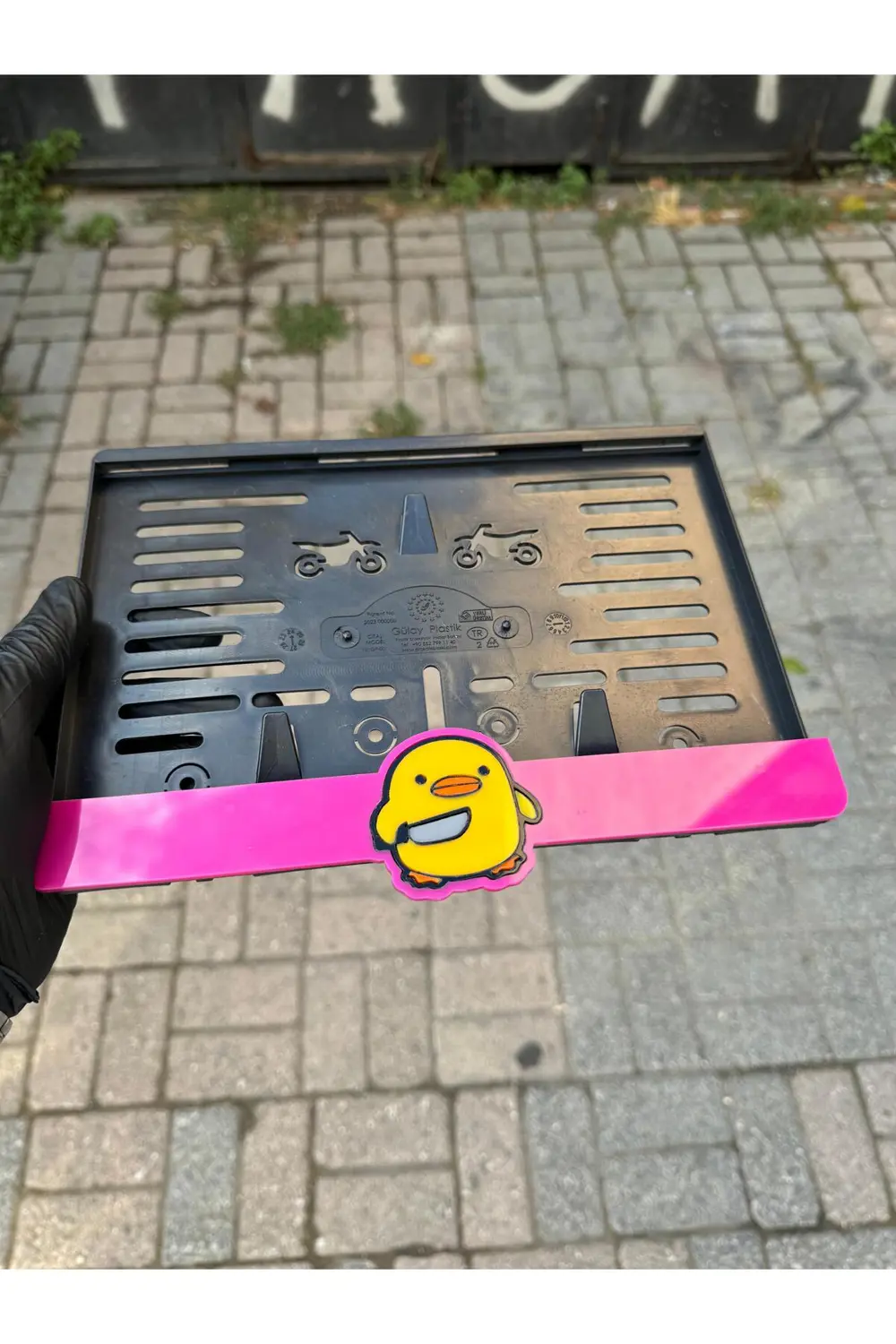 Motor Pleksi Plakalık Uyumlu