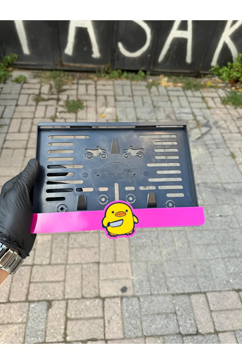 Motor Pleksi Plakalık Uyumlu