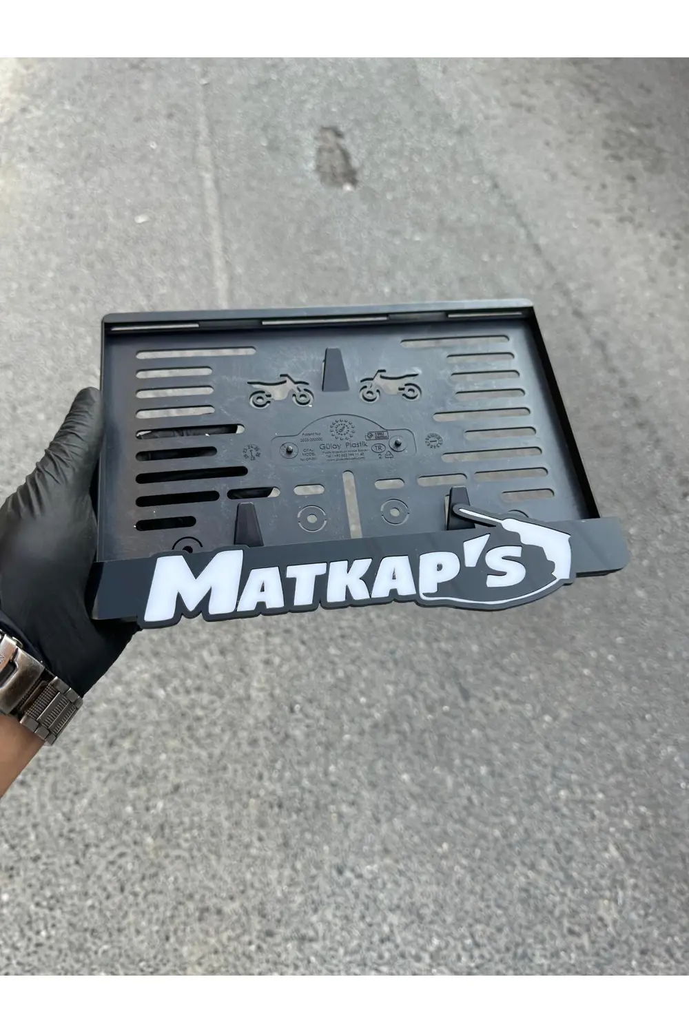 Motor Pleksi Plakalık Uyumlu