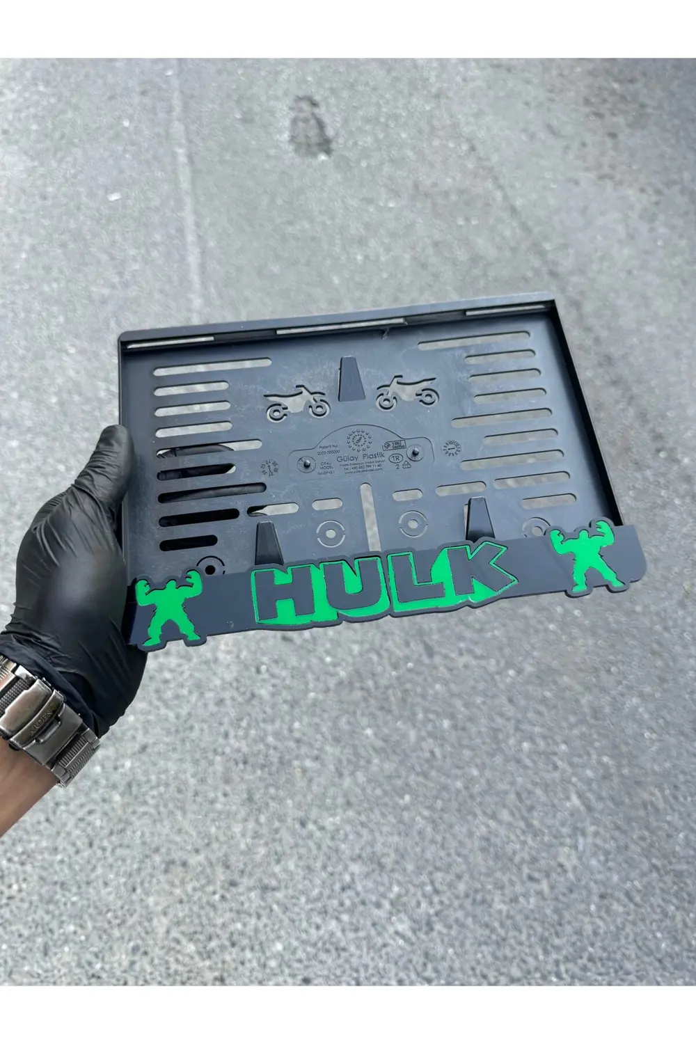 Motor Pleksi Plakalık