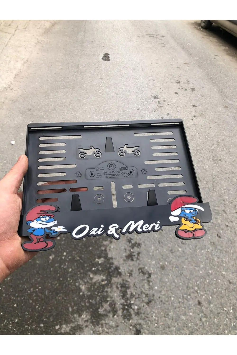 Motor Pleksi Plakalık