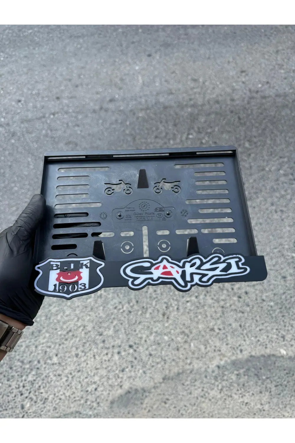 Motor Pleksi Plakalık