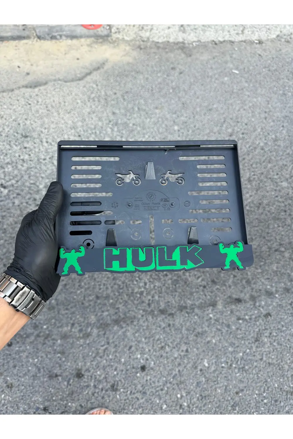 Motor Pleksi Plakalık