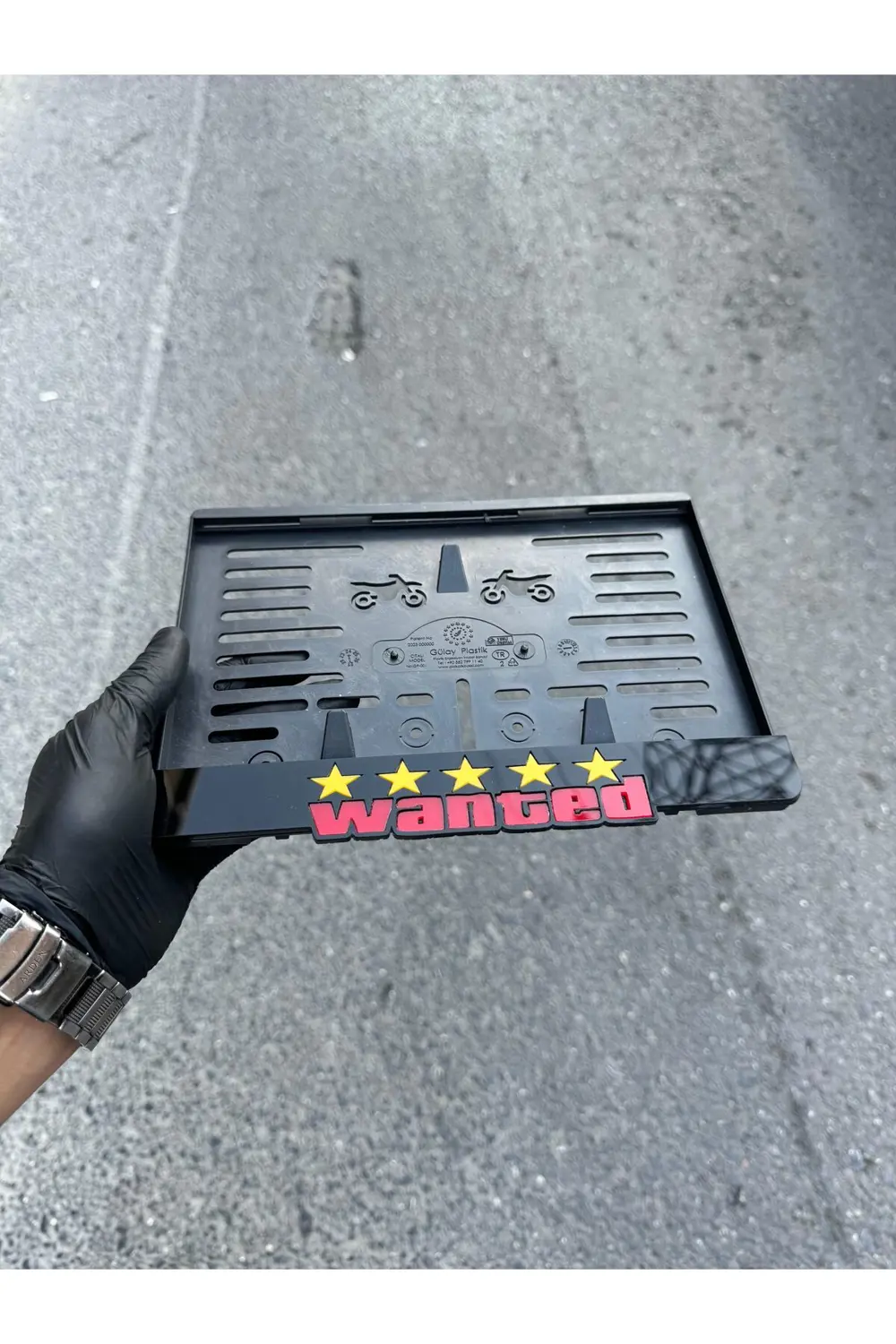 Motor Pleksi Plakalık