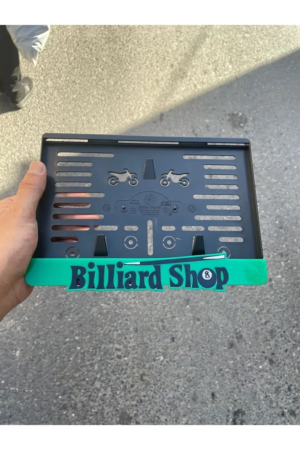 Motor Pleksi Plakalık