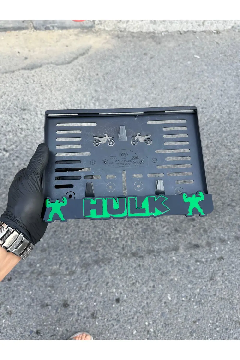 Motor Pleksi Plakalık