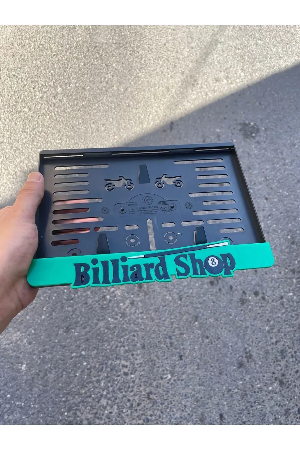 Motor Pleksi Plakalık