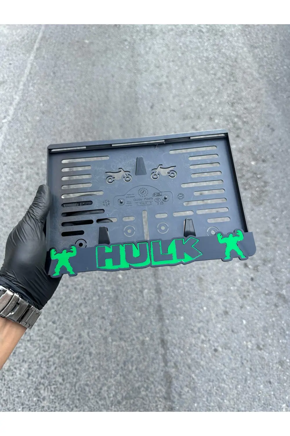 Motor Pleksi Plakalık