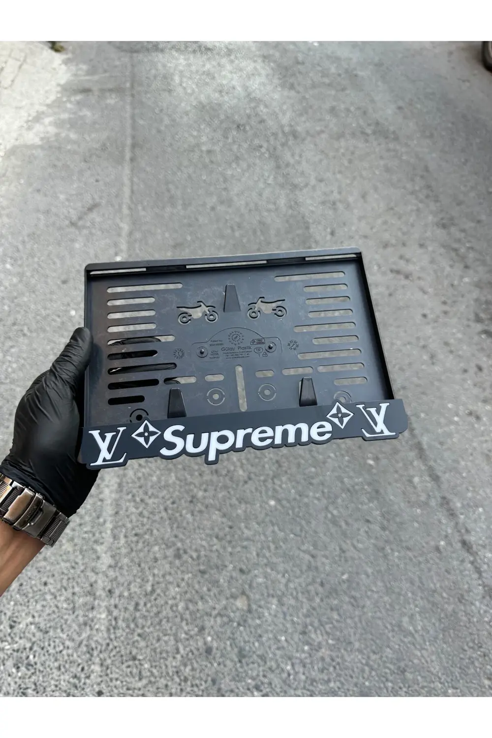 Motor Pleksi Plakalık