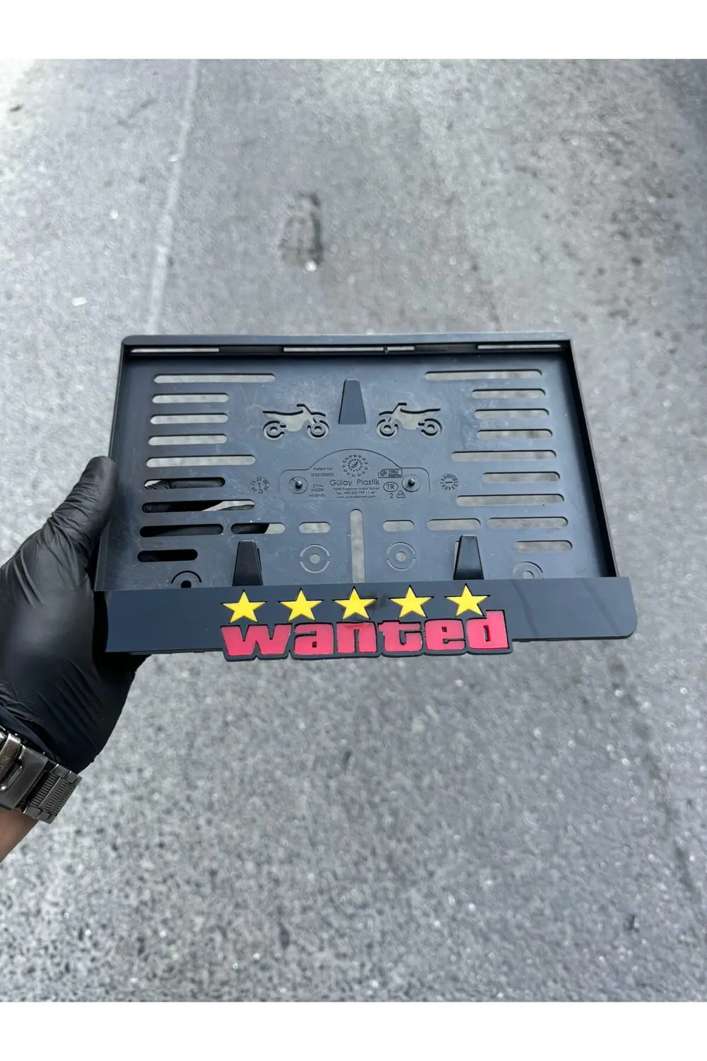 Motor Pleksi Plakalık