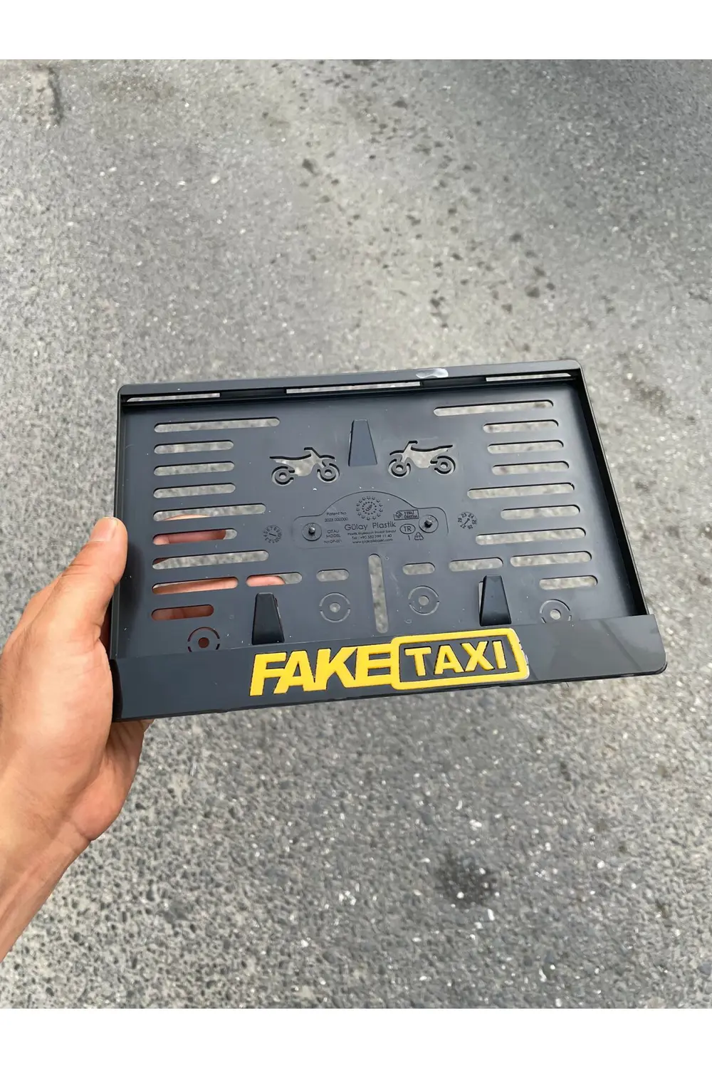 Motor Pleksi Plakalık