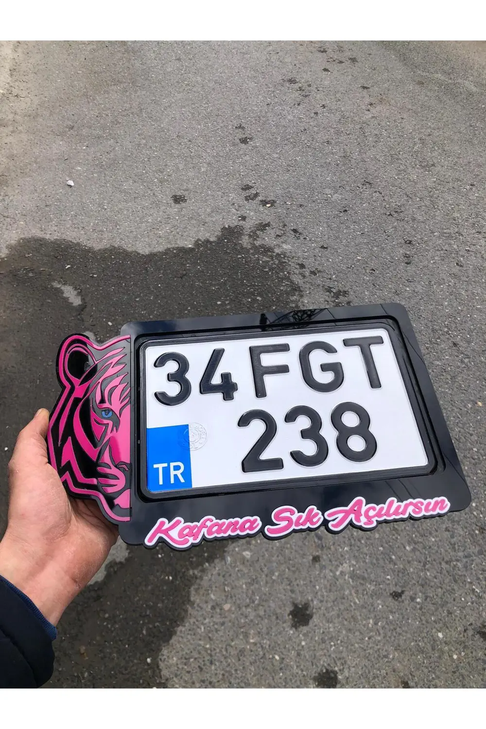 Motor Pleksi Plakalık