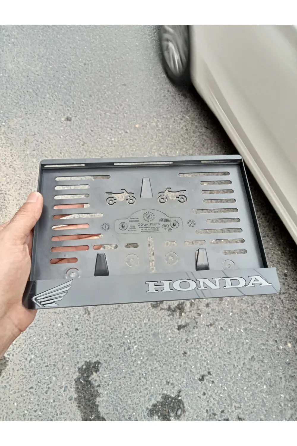 Motor Pleksi Plakalık