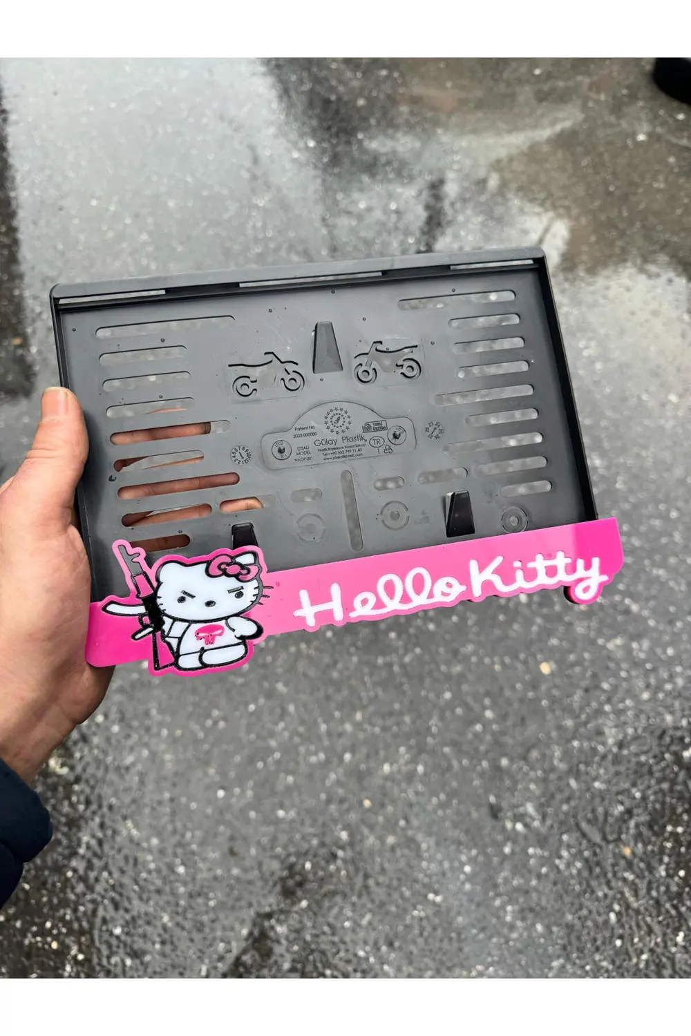 Motor Pleksi Plakalık