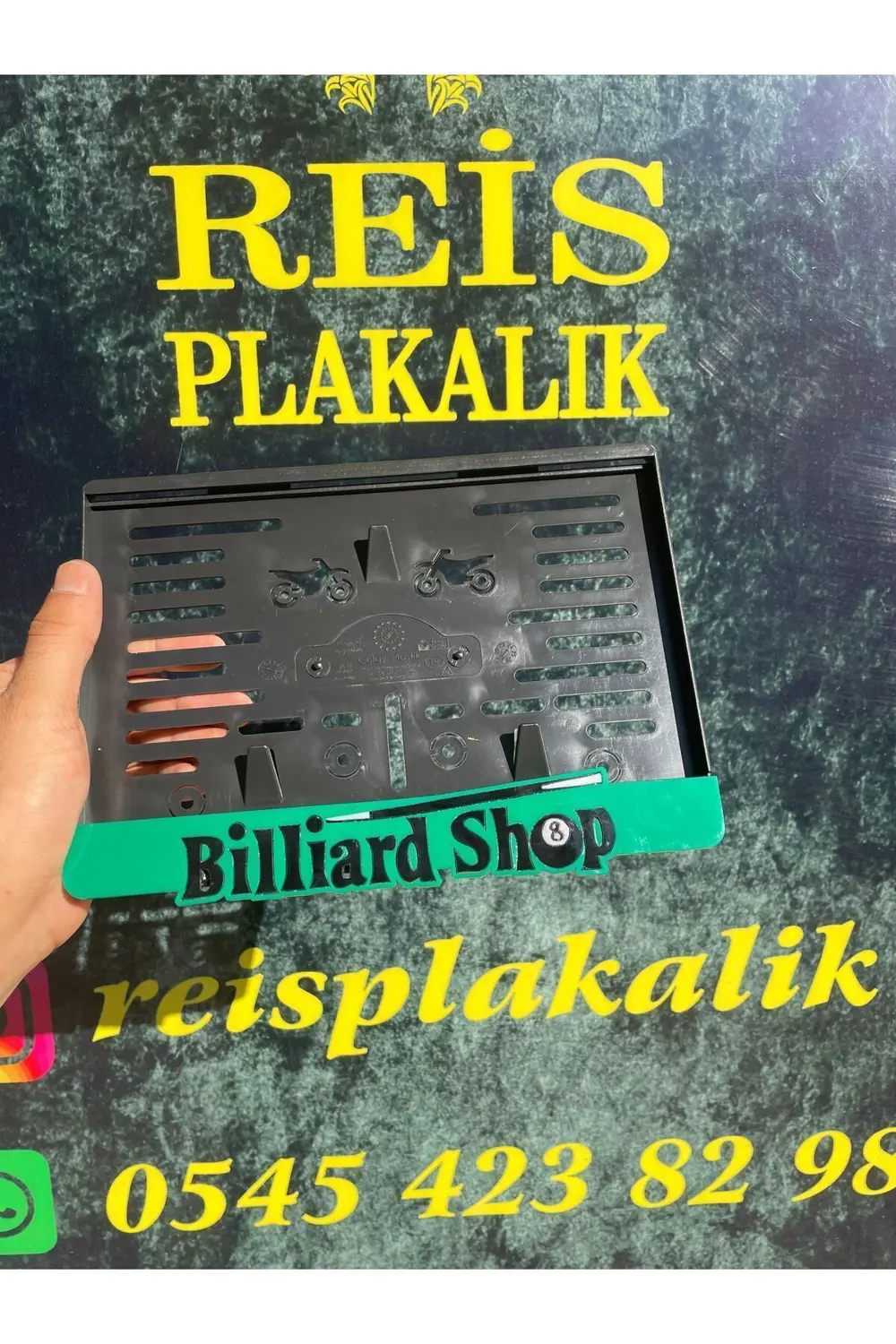 Motor Pleksi Plakalık
