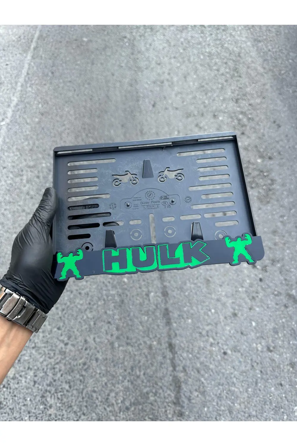 Motor Pleksi Plakalık