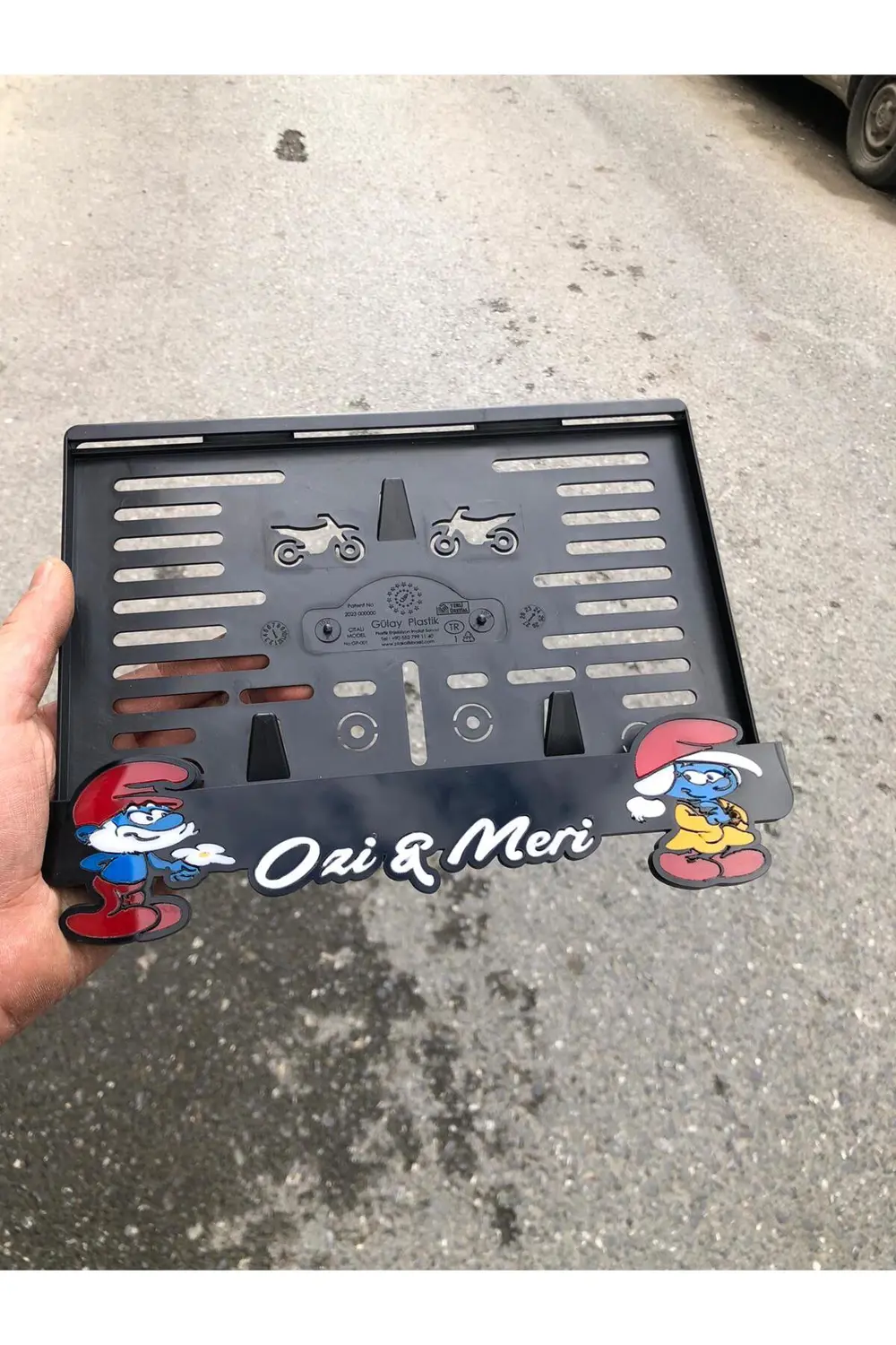 Motor Pleksi Plakalık