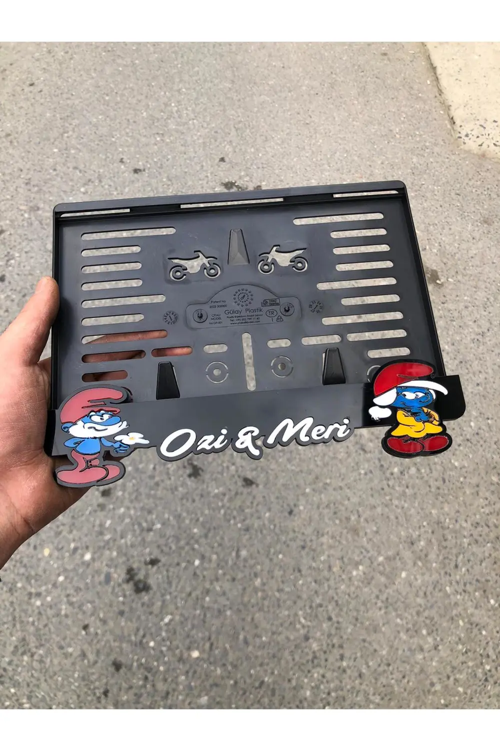 Motor Pleksi Plakalık
