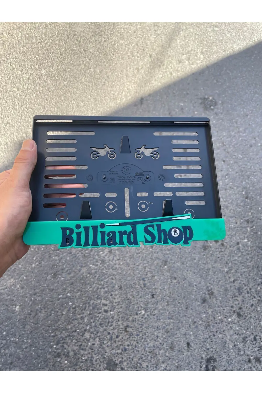 Motor Pleksi Plakalık