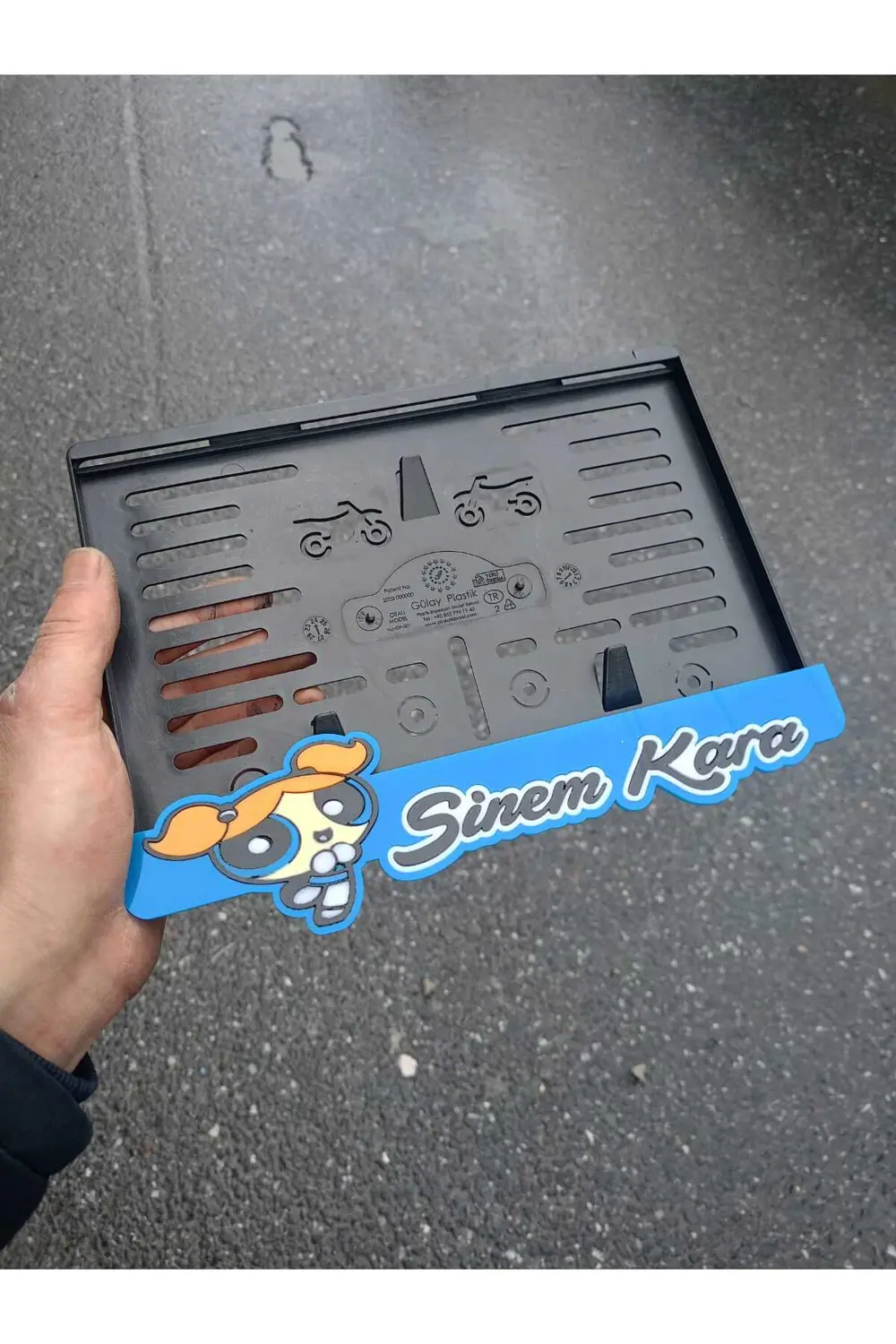 Motor Pleksi Plakalık