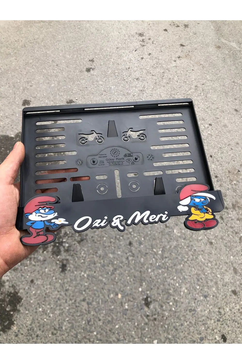 Motor Pleksi Plakalık