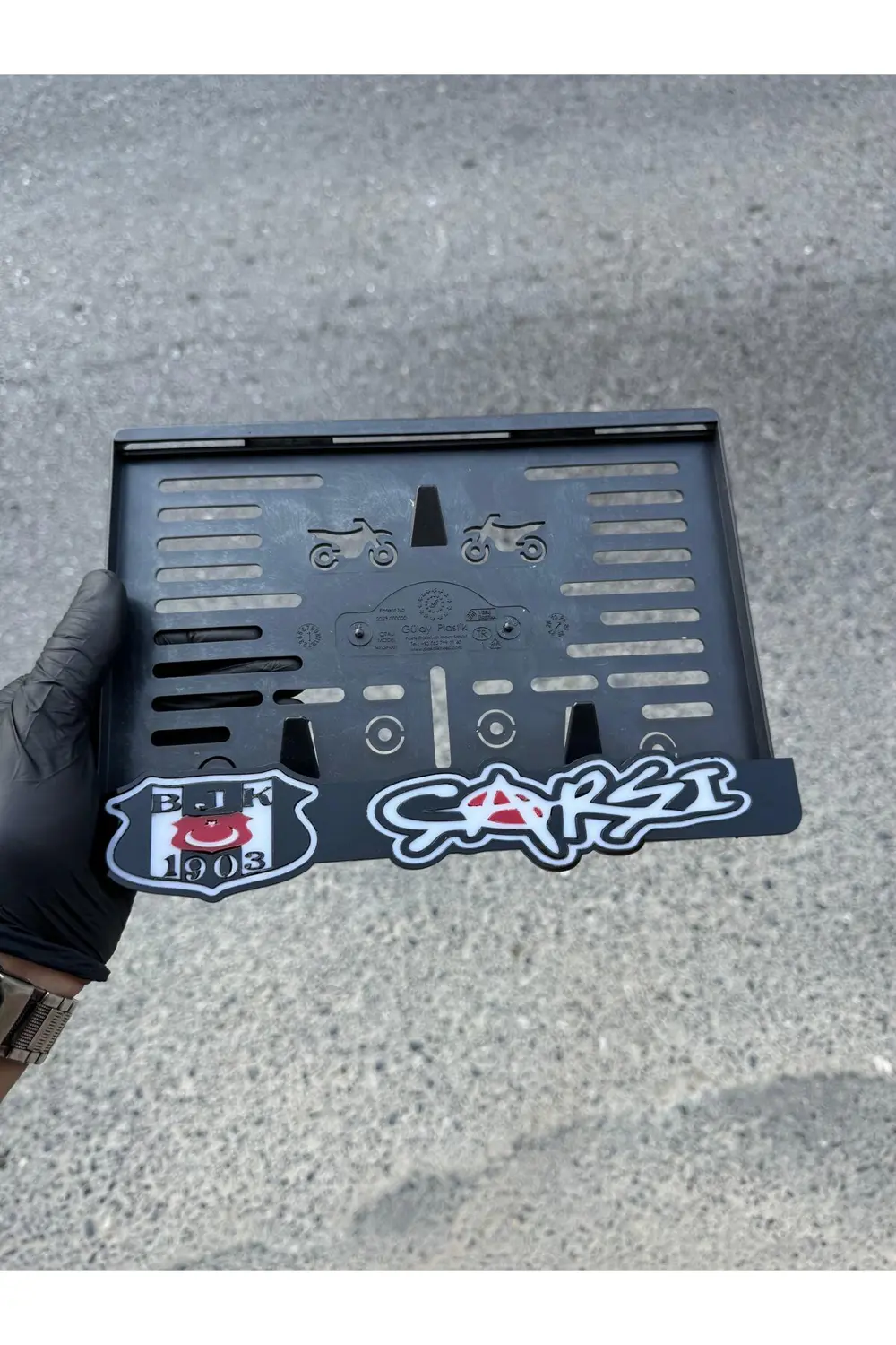 Motor Pleksi Plakalık