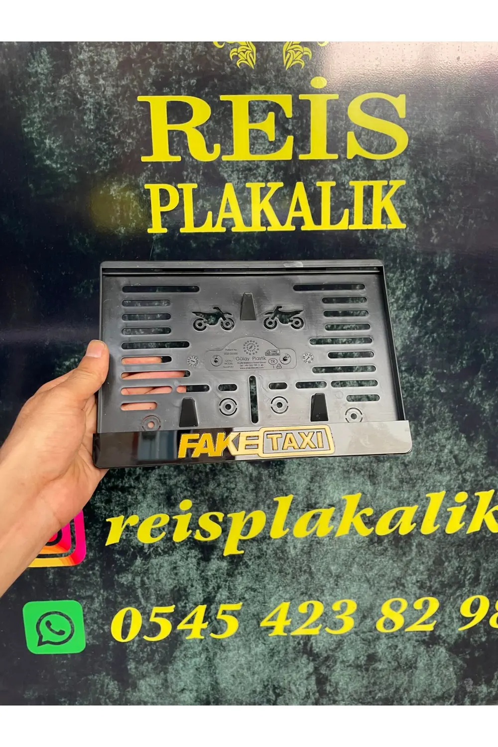 Motor Pleksi Plakalık