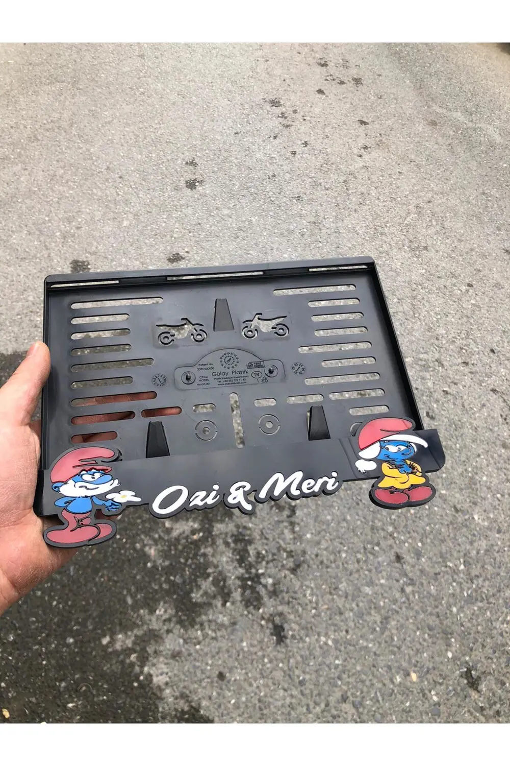 Motor Pleksi Plakalık