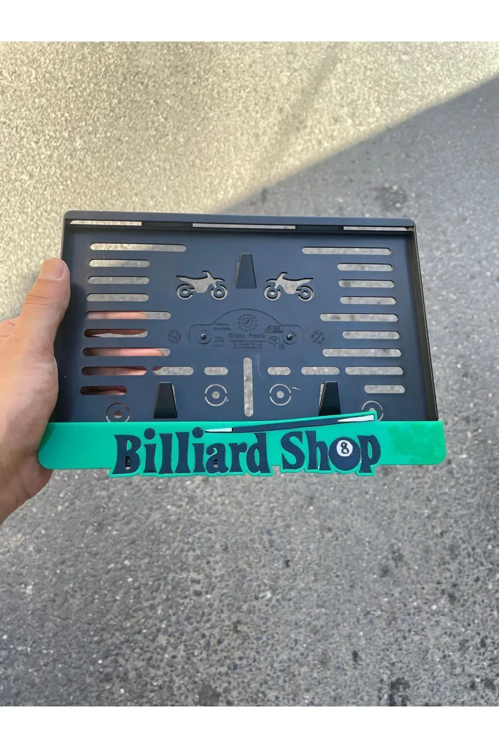 Motor Pleksi Plakalık