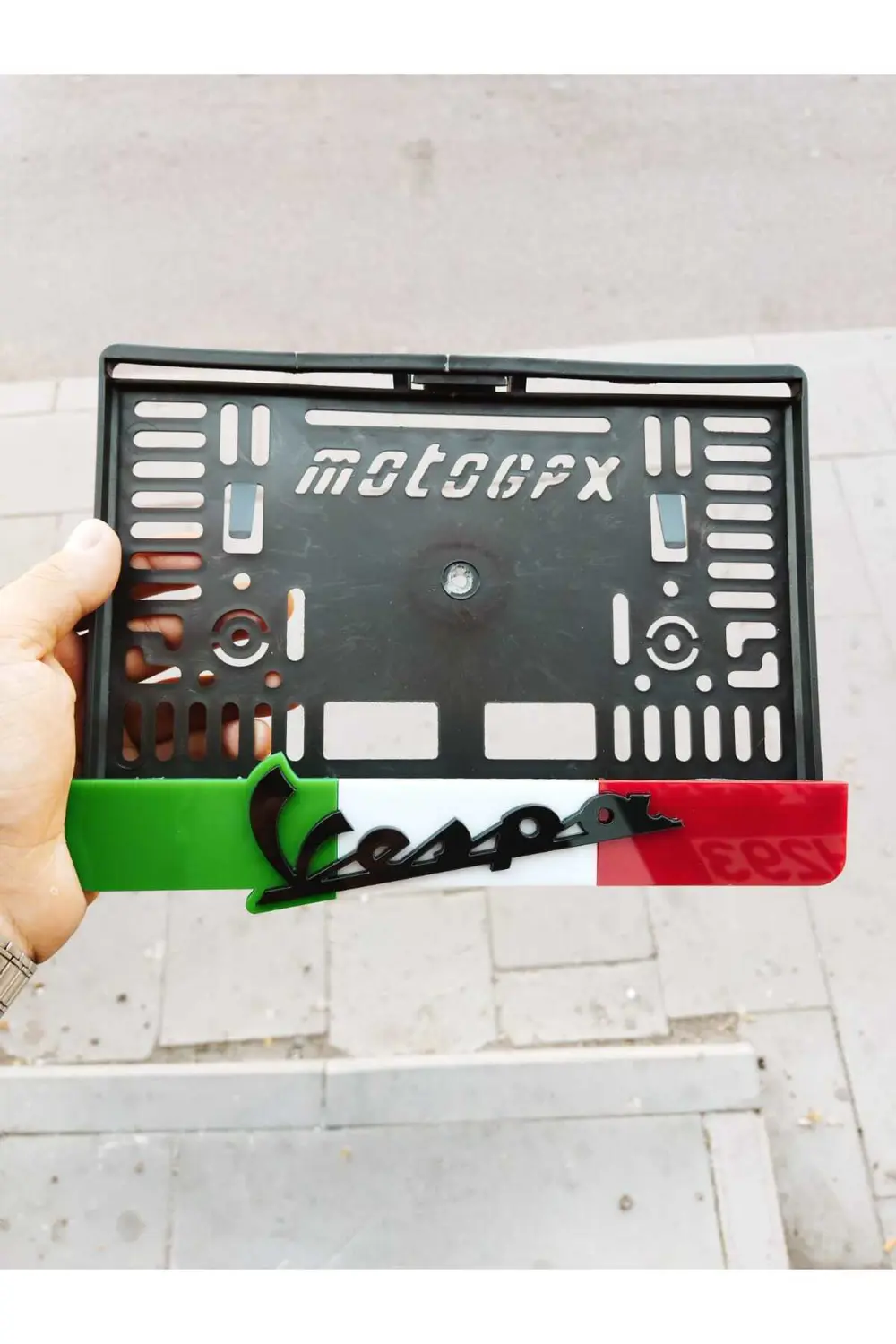 MOTOR Uyumlu PLAKALIK LAZER KESİM PLEKSİ