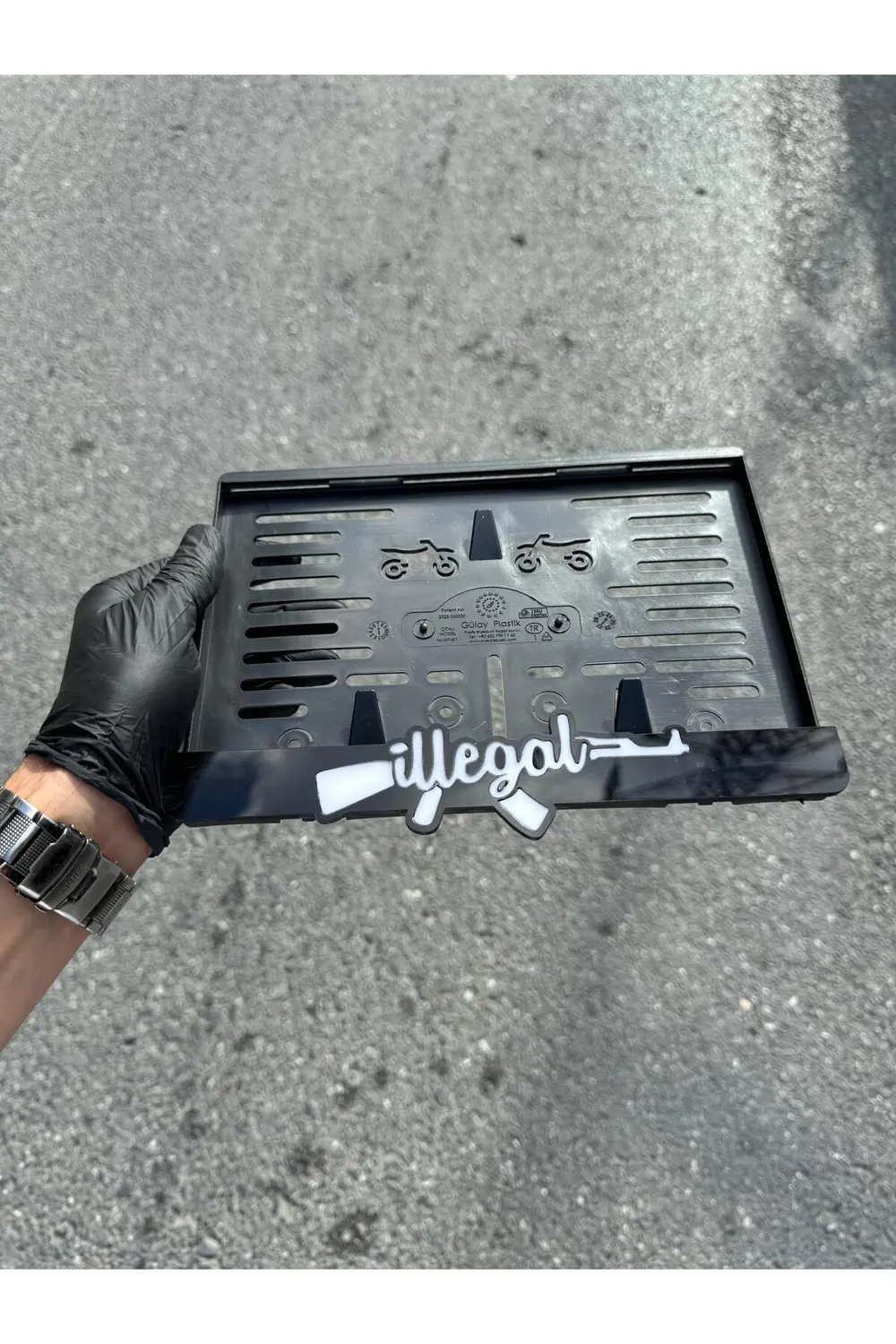 Motor Uyumlu Pleksi Plakalık