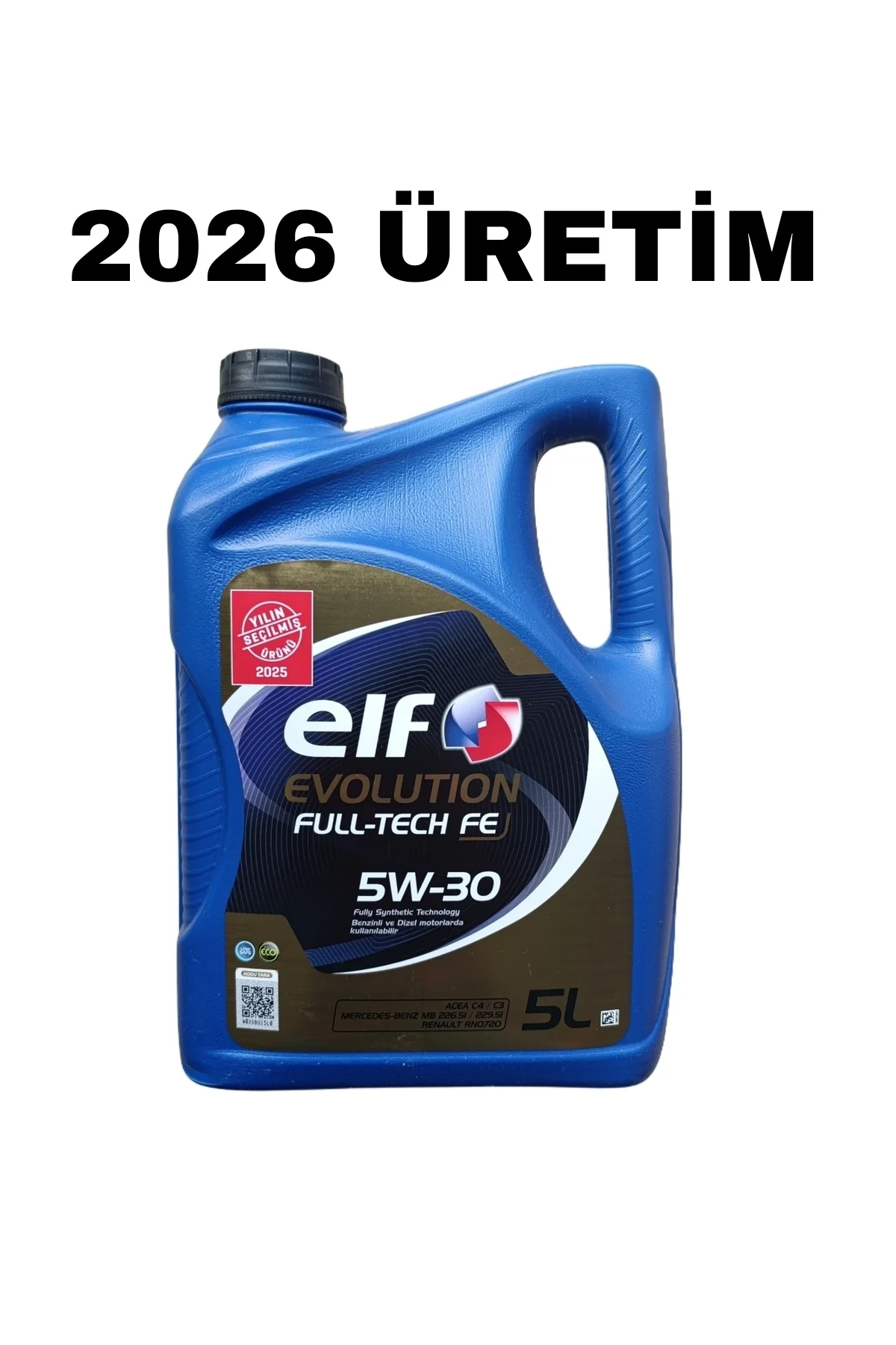 Motor Yağı Evolutıon Fulltech Fe 5w30 3b 5 Litre Elf