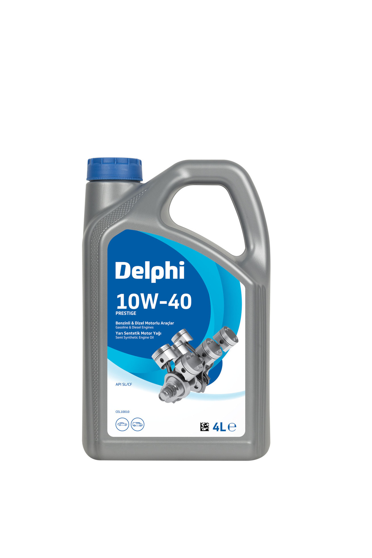Delphi Motor Yaği Yari Sentetik Prestige 10W-40 4Lt 2025 Üretim