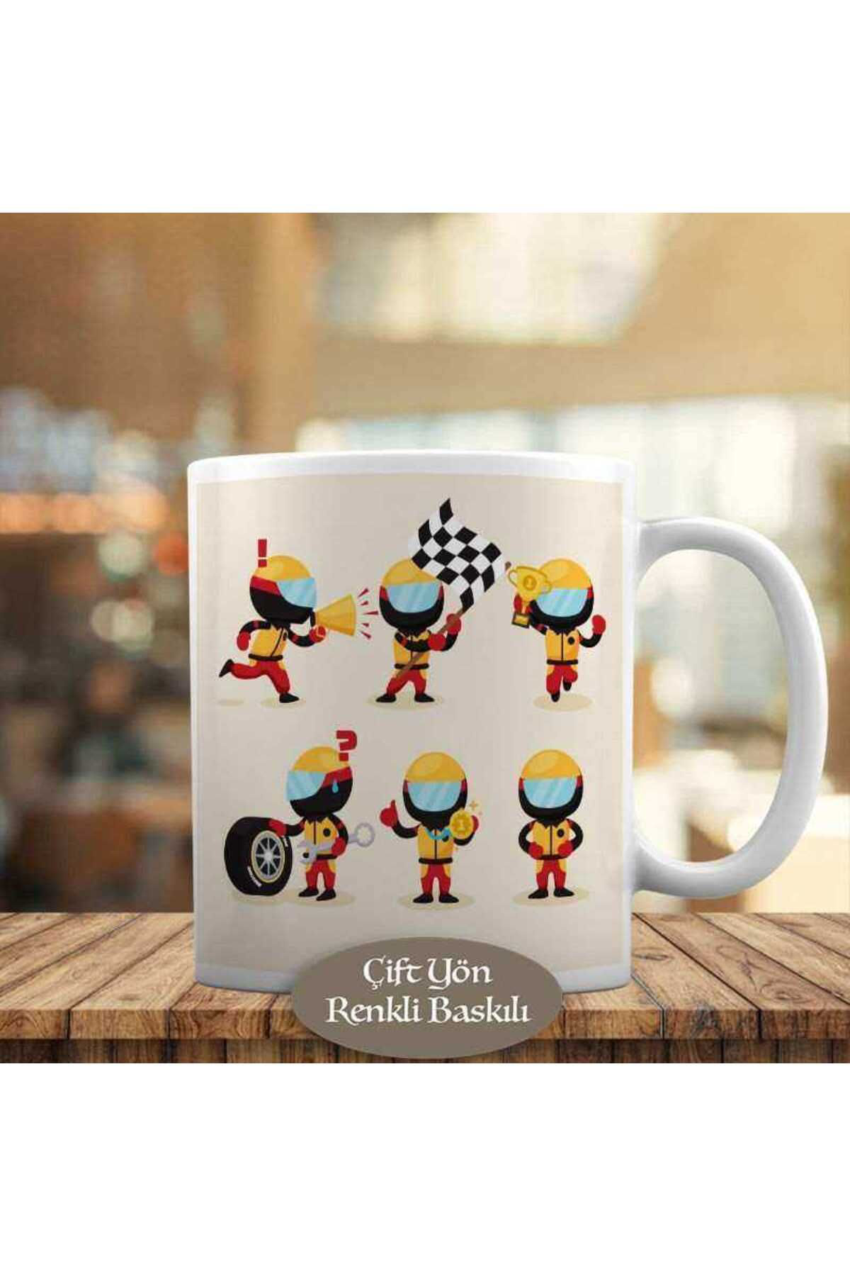 Asilmeydan Motor Yarişçisi Kupa Bardak Hediyelik-23-2147882635