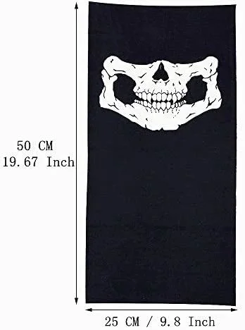 Motorcu Boyunluk Buff Bandana 25x48 Cm Model 7 - Çok Fonksiyonlu Yüz Maskesi & Atkı Fiyatı, Yorumları ve Özellikleri