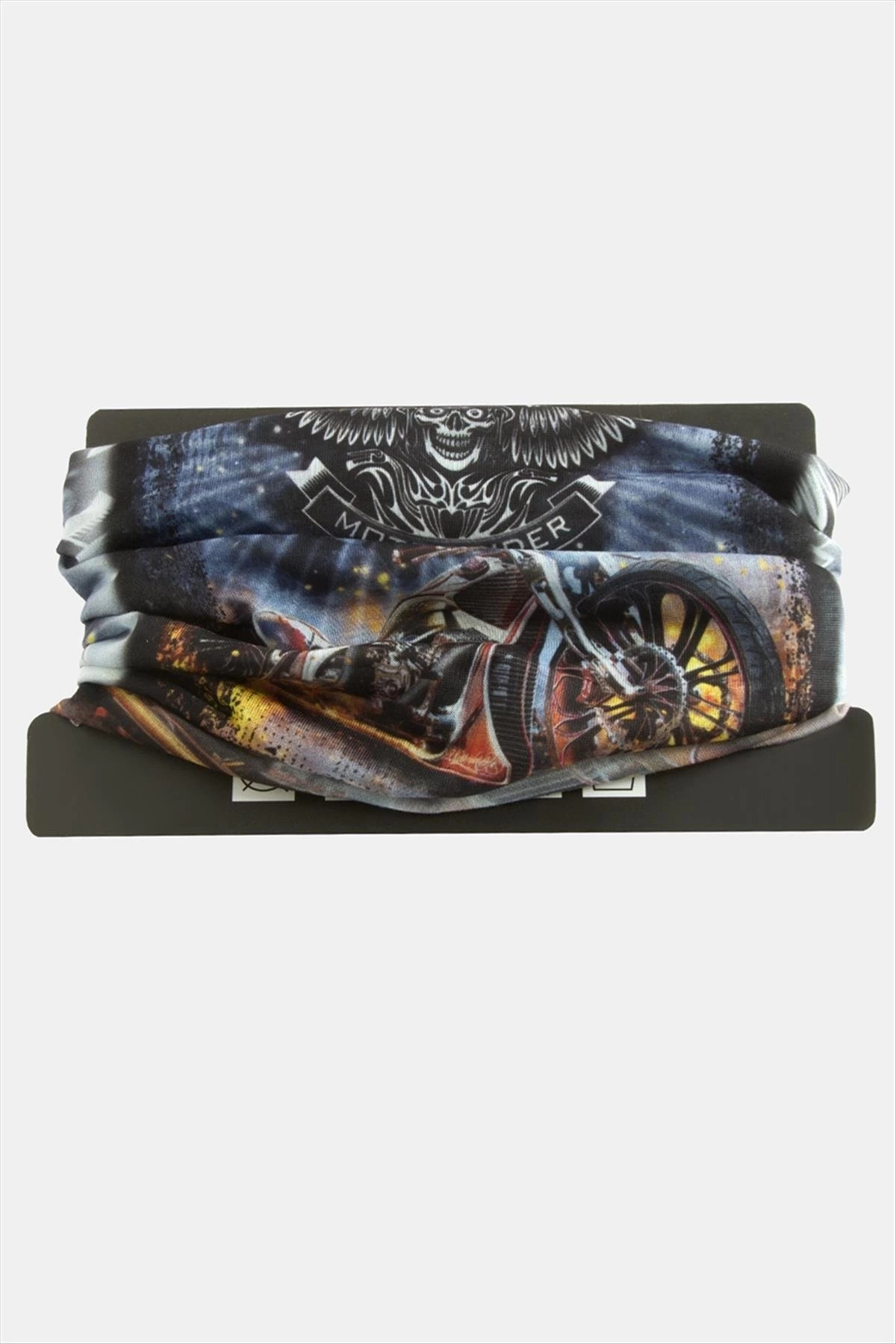 Rby Motorcu Desenli Baff Boyunluk